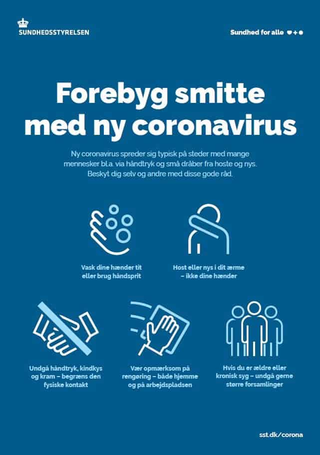 Nyhed: Coronavirus Forbyggelse: 1